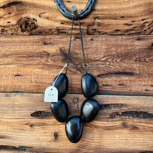 ELK THE LABEL | NWT Black Timber Necklace
